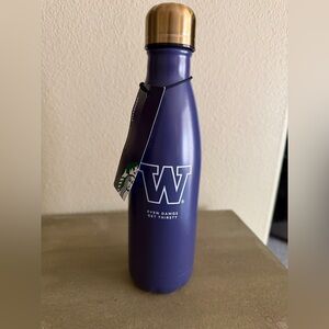 Starbucks Purple Insulated Bottle with University of Washington logo